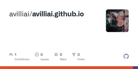 avilliai (avillia) · GitHub.